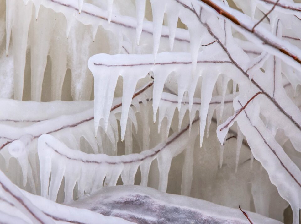 Ice icicle icicles