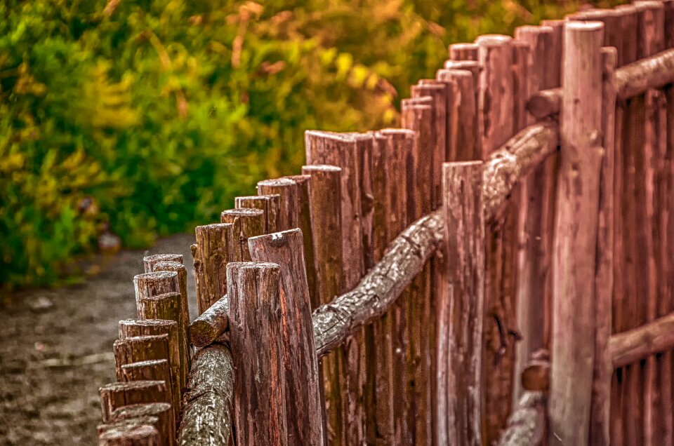 Post nature garden