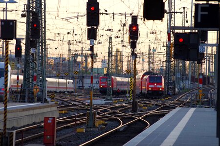 Remote traffic train railway photo