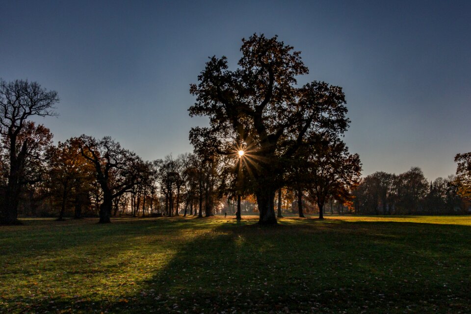 Autumn landscape mood