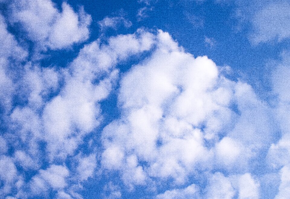 Blue beautiful the atmosphere