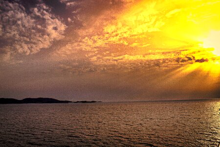 Beach ocean nature