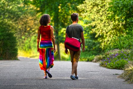 Couple people together photo