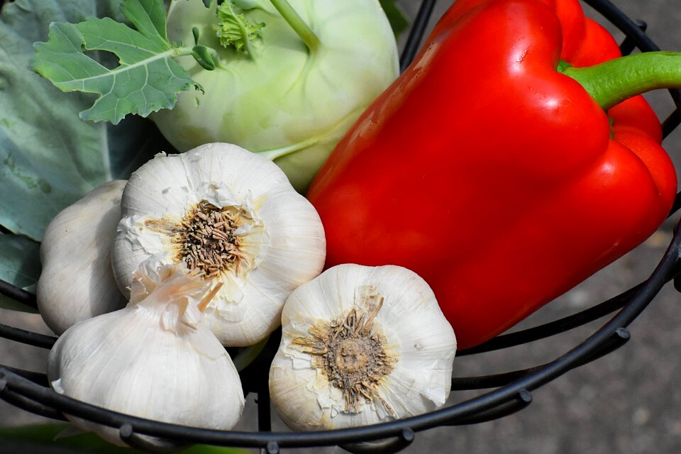Healthy food vitamins