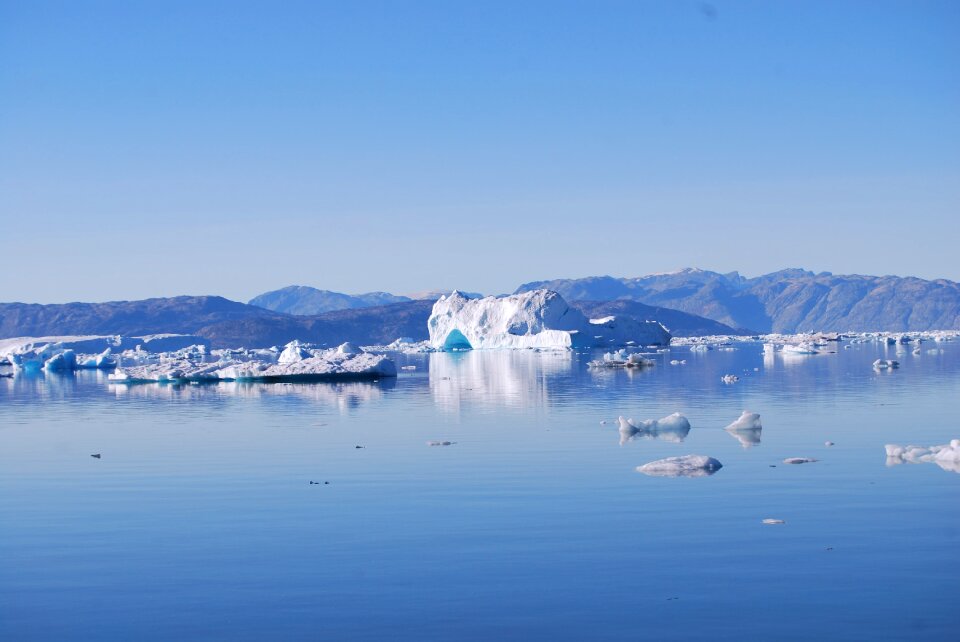 Sermilik ice arctic