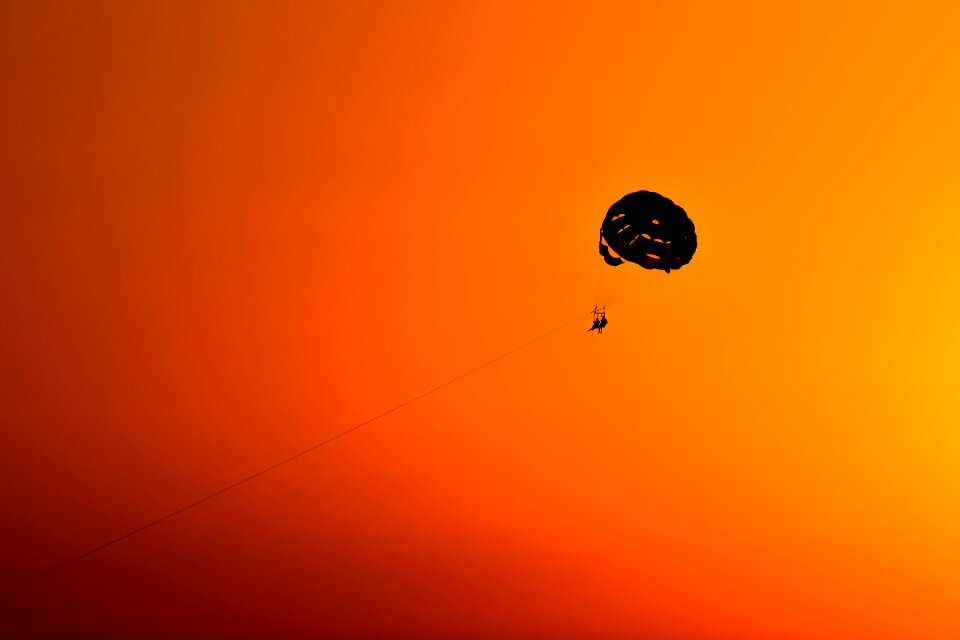 Nature silhouette sport
