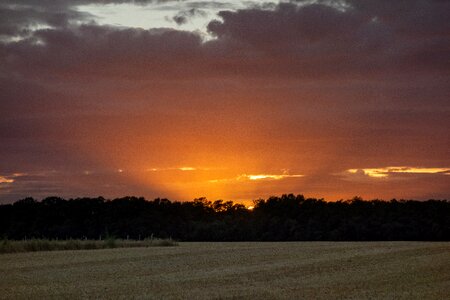 Sunset dawn twilight photo