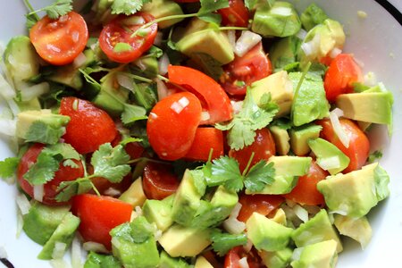 Vegetarian avocado diet
