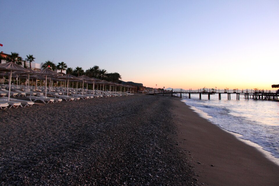 Coast sea sand
