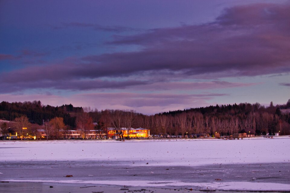 Sky evening landscape