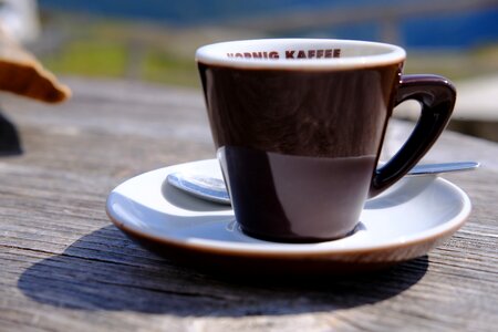 Cappuccino espresso drink photo