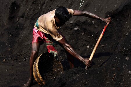 Soil hard work basket