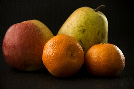 Apple pear mandarin