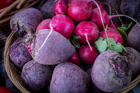 Healthy red food