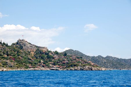 Kekova island sky photo