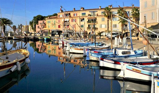 Sailboats boats mediterranean photo