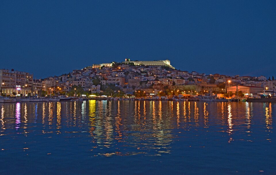 Greece coast castle