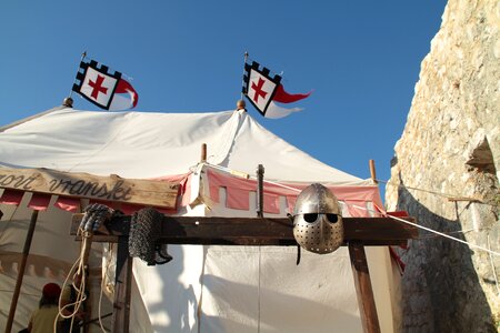 Medieval fair games warrior