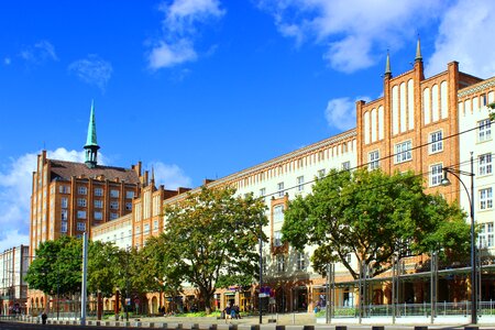 Built after 1945 building historic center