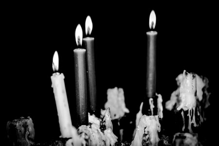 Candlelight flame light