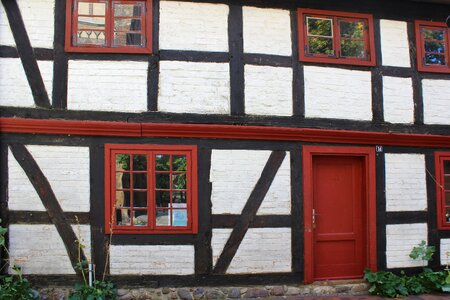 Historic center facade historically
