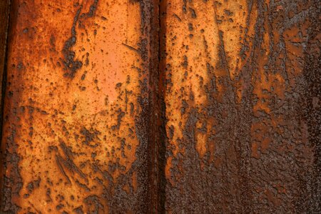 Metal structure rusted photo