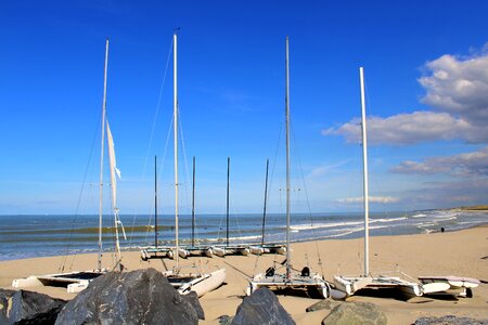City blue sea