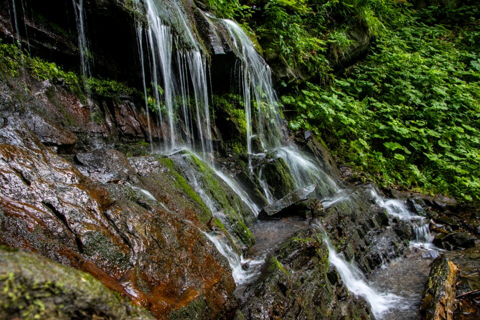 Nature river mountains