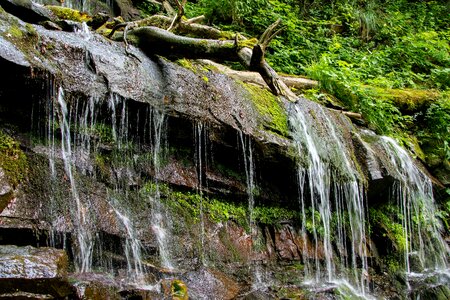 Nature river mountains photo