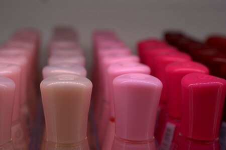 Manicure fingernails paint photo