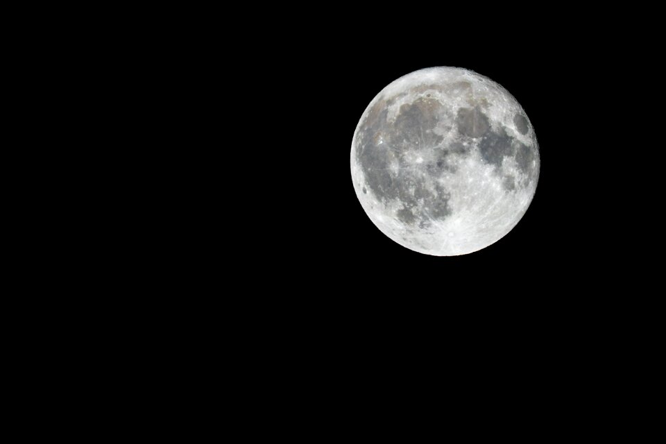 Moonlight sky lunar photo