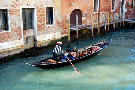 Gondola channel water photo