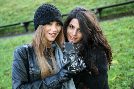 Girlfriends women smile