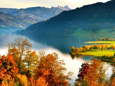 Switzerland ägerital impressive photo