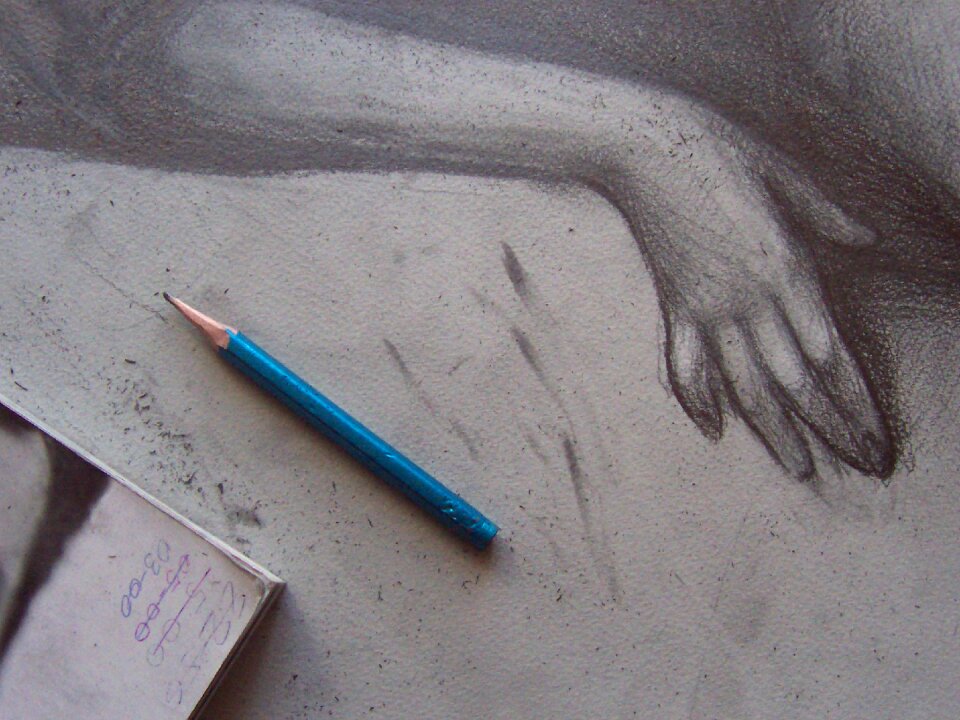 Pencil sketching art