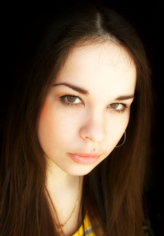 Young female pretty