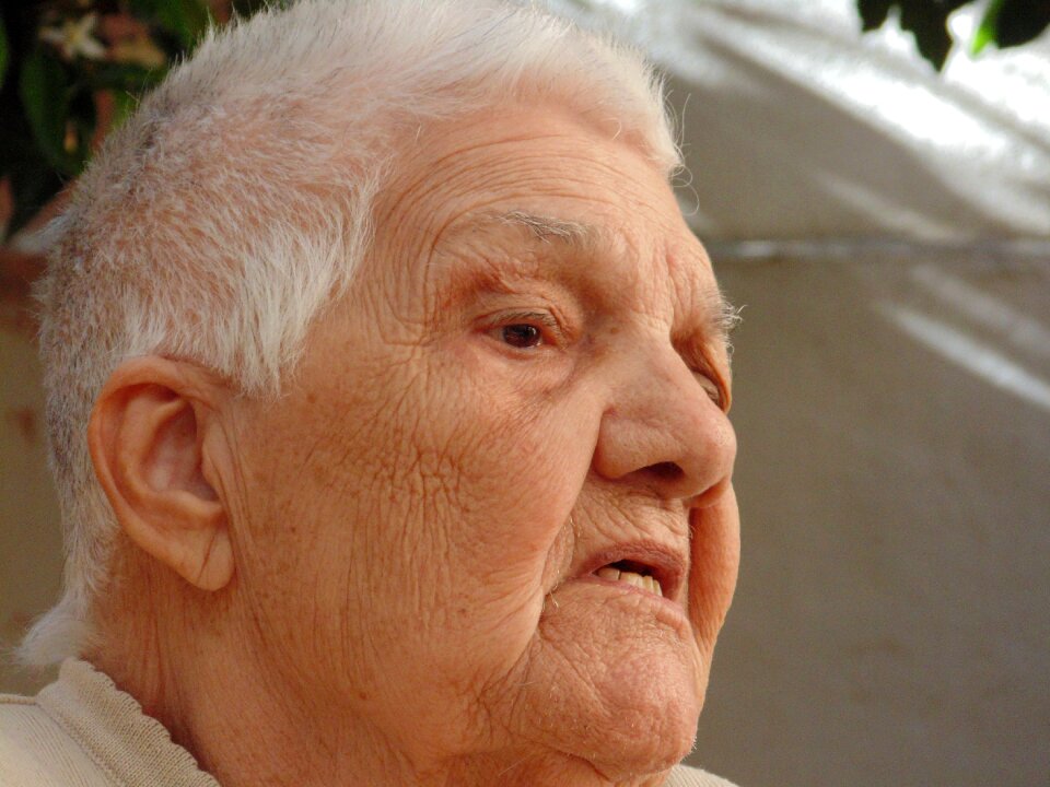 Grandmother elderly woman old age