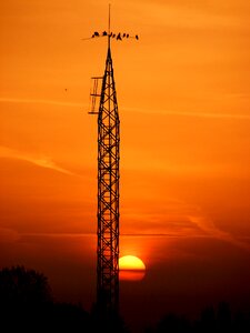 Red cloud pole photo