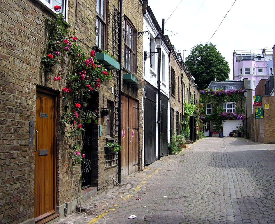 Town alley old town