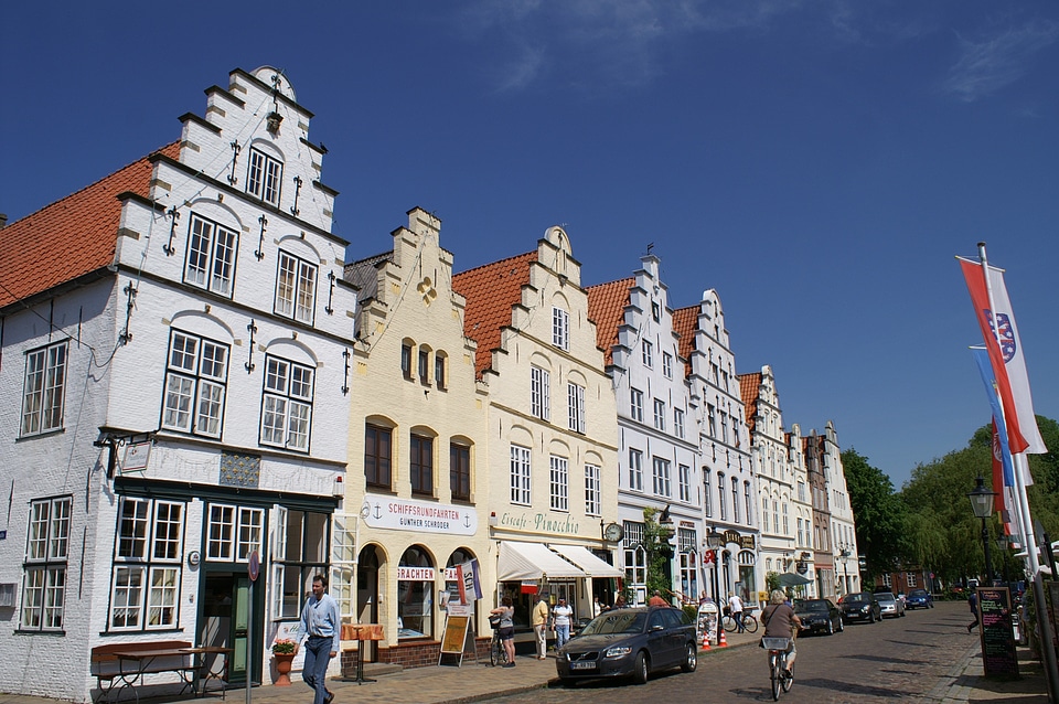 Friedrichstadt nordfriesland north sea