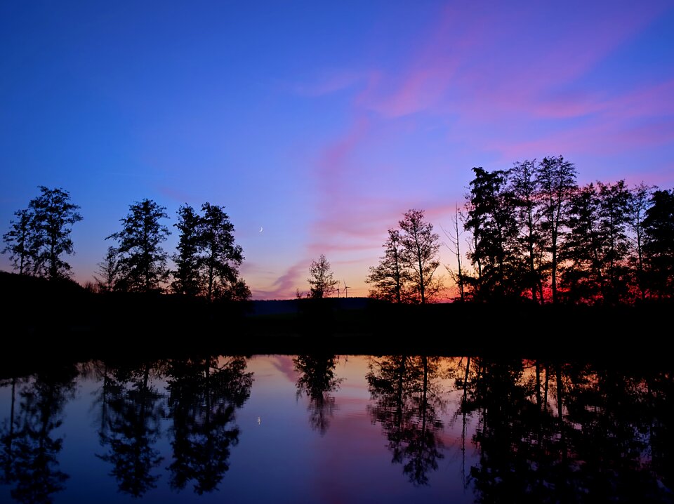 Sunset atmosphere romantic