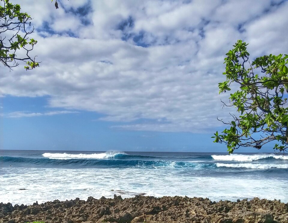 Nature wave blue