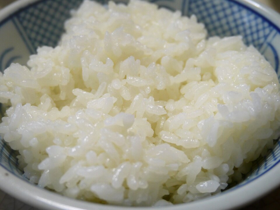 Rice food china bowl