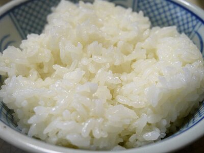 Rice food china bowl