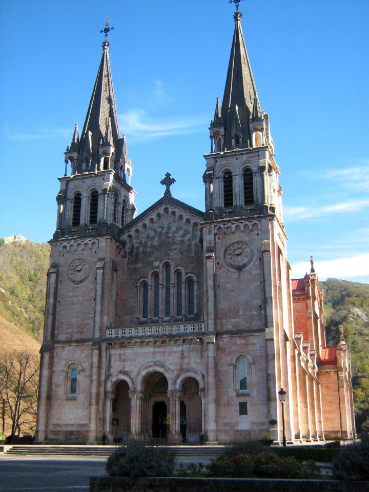 Covadonga asturias church