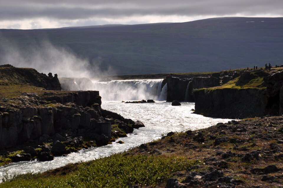Godafoss waterfall nature