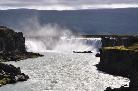 Godafoss waterfall nature