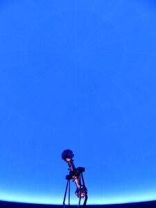 Machine futuristic blue