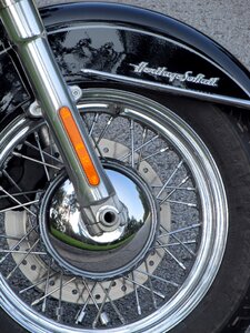 Motorcycle front hog