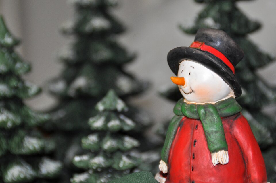 Decoration figure december